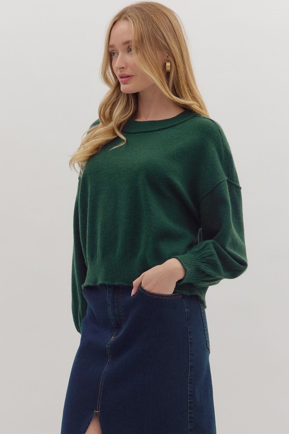 Darcy Sweater Hunter Green