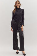 As You Wish Top Black