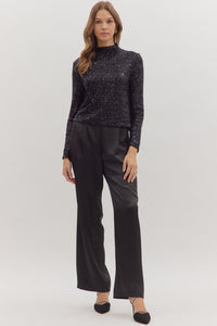 As You Wish Top Black