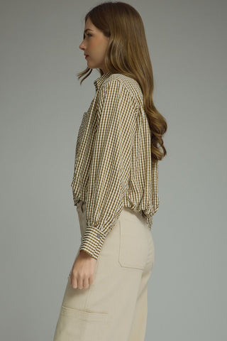 Gingham & Gather Top