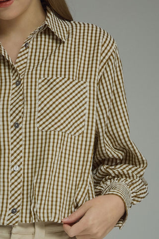 Gingham & Gather Top