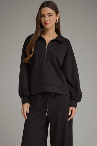 Stay Awhile Pullover Black