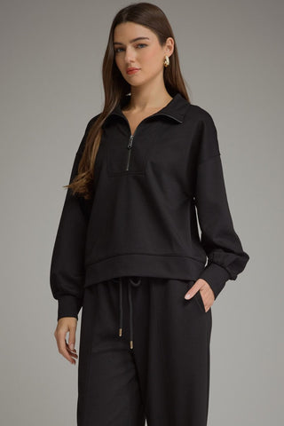 Stay Awhile Pullover Black