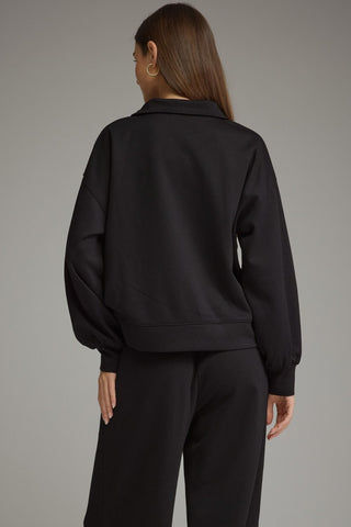Stay Awhile Pullover Black