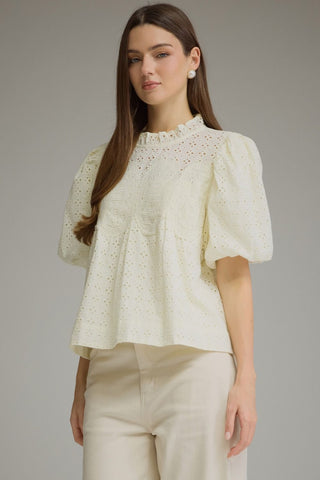 Astoria Eyelet Top
