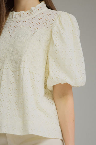 Astoria Eyelet Top