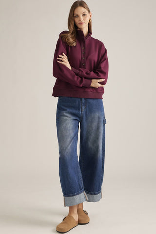 Button Me Up Pullover