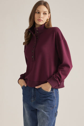 Button Me Up Pullover