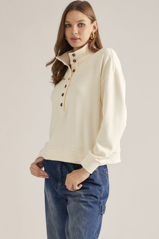 Button Me Up Pullover