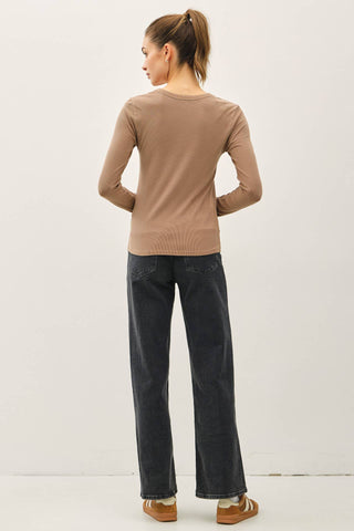 Essential Long Sleeve Dusty Sage - Sugar Co.