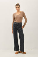 Essential Long Sleeve Light Teal - Sugar Co.