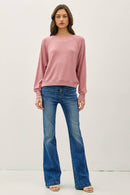 Essential Raglan Chestnut Oatmeal - Sugar Co.