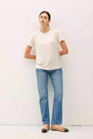 Essential Smooth Tee Natural - Sugar Co.