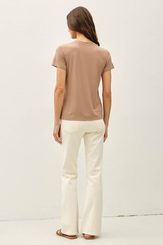 Essential Smooth Tee Off - White - Sugar Co.