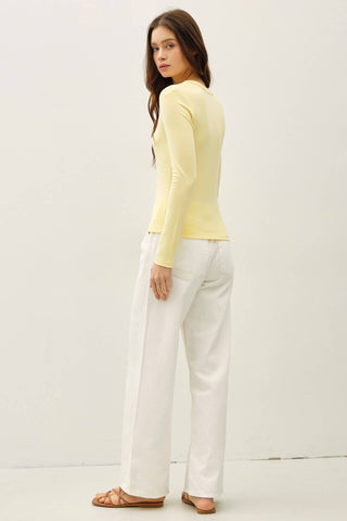 Essentials U Neck Fuschia - Sugar Co.
