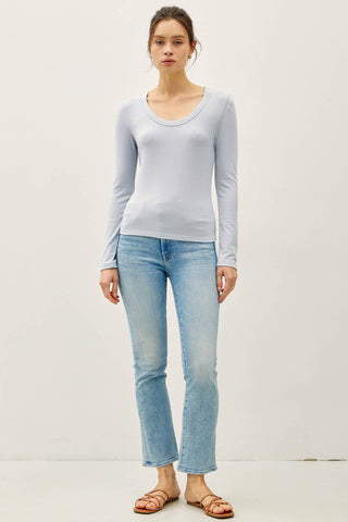 Essentials U Neck Ivory - Sugar Co.