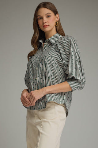 Evergreen Charm Top - Sugar Co.