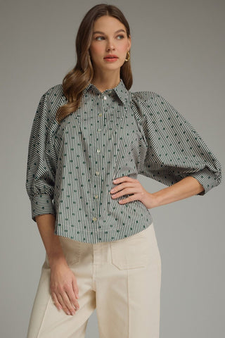 Evergreen Charm Top - Sugar Co.