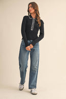 Evergreen Stitch Sweater - Sugar Co.