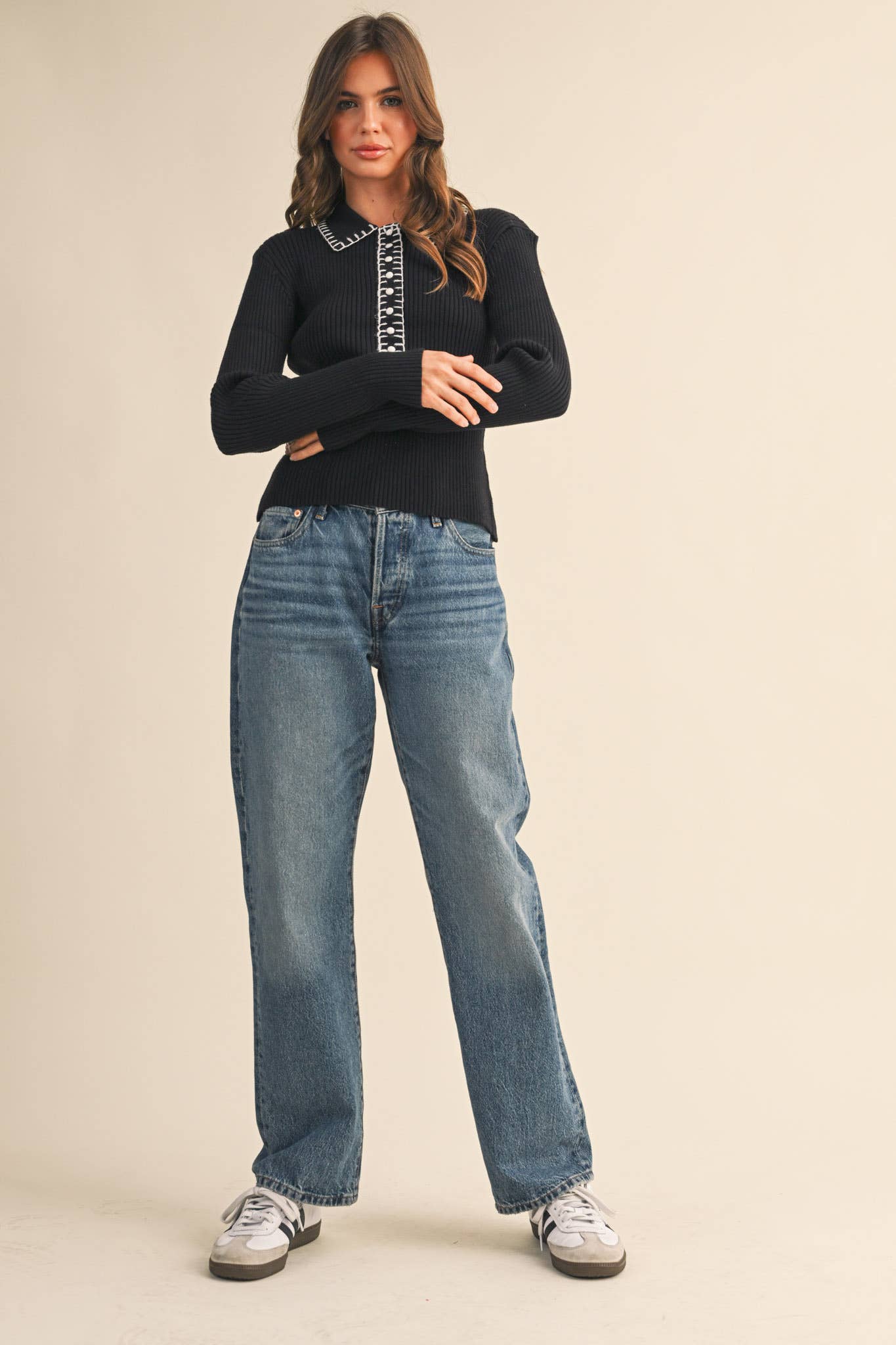 Evergreen Stitch Sweater - Sugar Co.