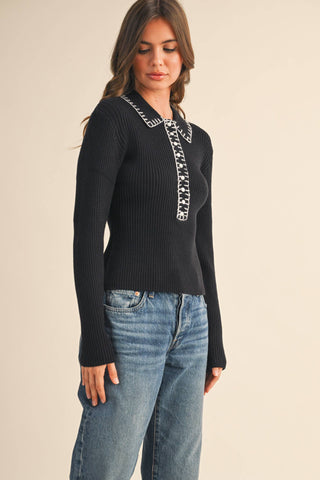 Evergreen Stitch Sweater - Sugar Co.
