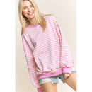 Everyday Classic Stripe Pullover - Sugar Co.