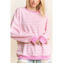 Everyday Classic Stripe Pullover - Sugar Co.