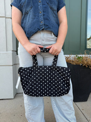 Everyday Polka Dot Mini Tote Bag - Sugar Co.