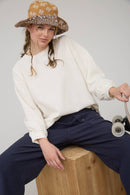Marled Knit Top