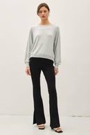 Essential Raglan Chestnut