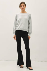 Essential Raglan Chestnut