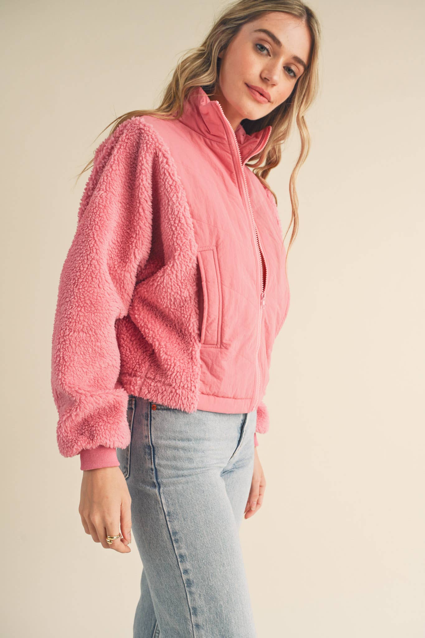Mixed Media Jacket