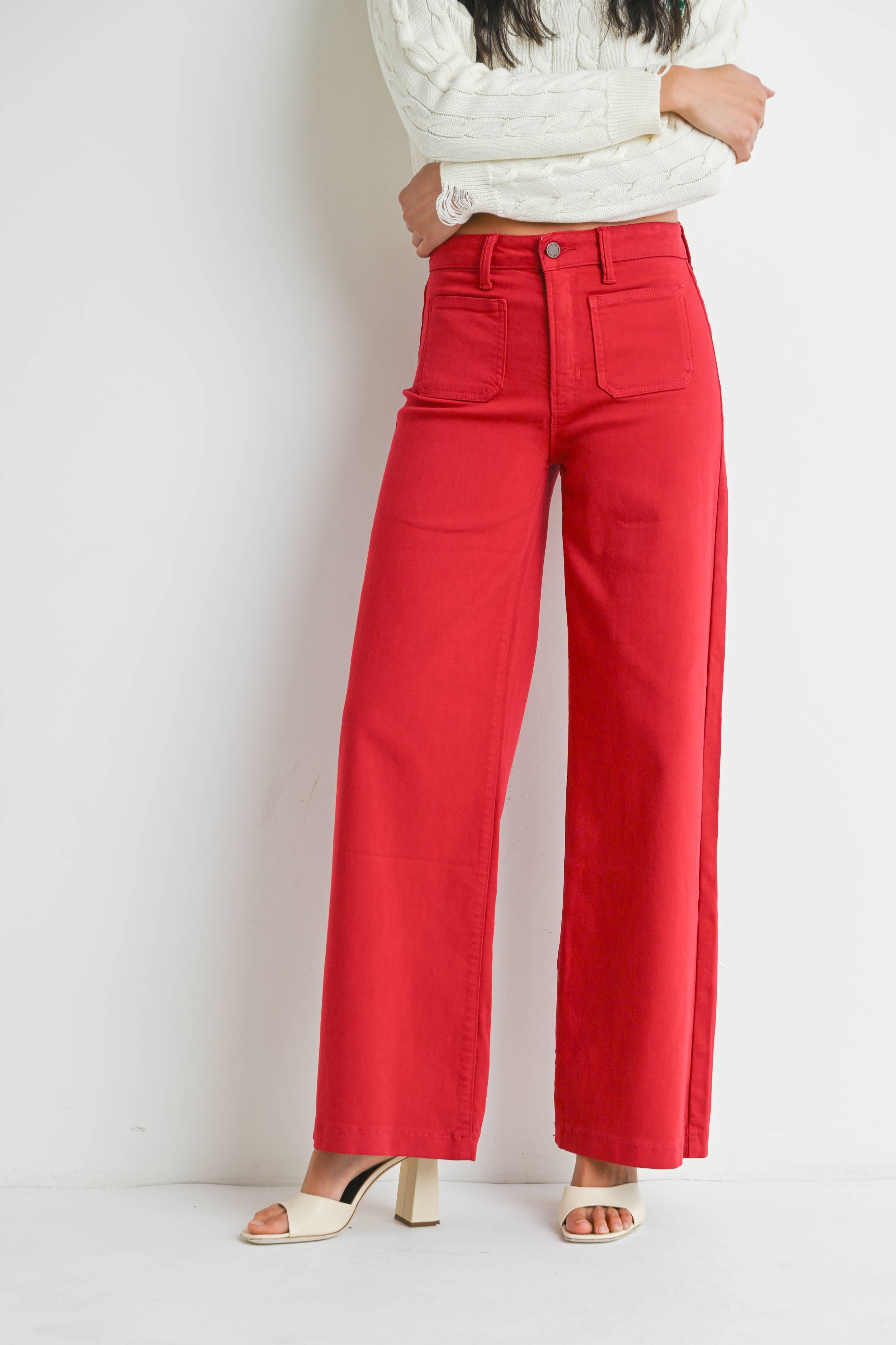 Red Kingdom Wide Leg