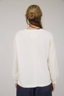 Marled Knit Top