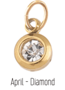 Farrah B Birth Stone Charms - Sugar Co.