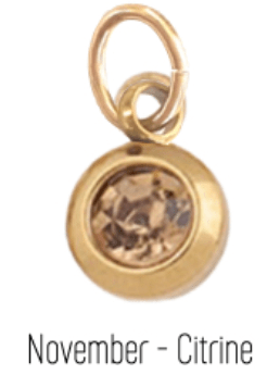 Farrah B Birth Stone Charms - Sugar Co.