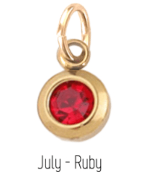 Farrah B Birth Stone Charms - Sugar Co.