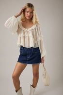 Rowdy Ruffle Blouse