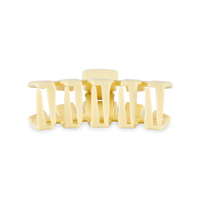 Classic Hair Clip | Medium | Butter Yellow