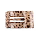 Flat Rectangle Hair Clip | Medium | Blonde Tortoise