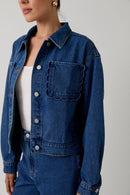 Sam Scallop Pocket Denim Jacket