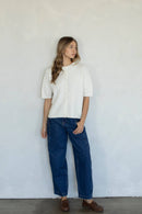 Cherie Cardigan: Tomato Red