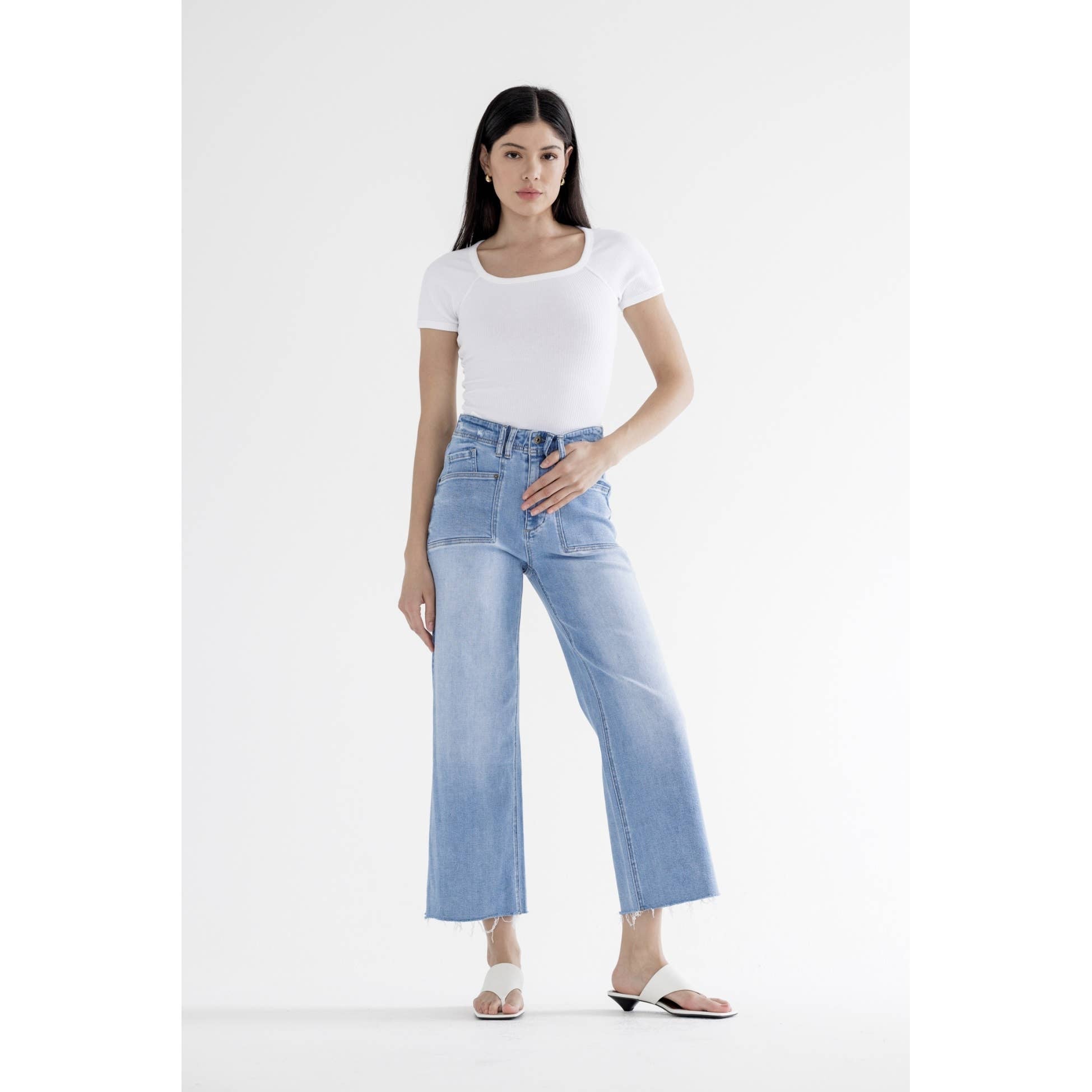 Retro Wide Crop
