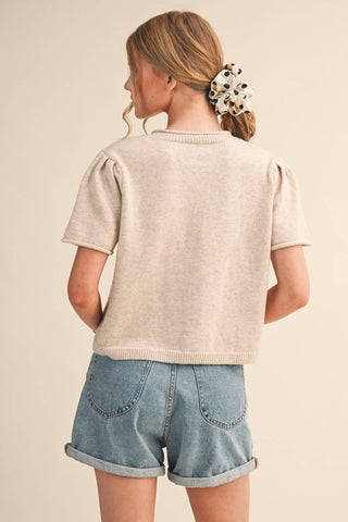London Breeze Cardigan Ivory Beige