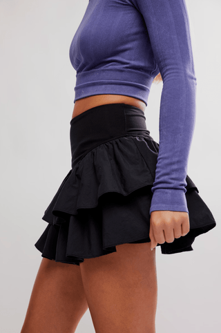 Field Day Skort Electric Shock Black - Sugar Co.
