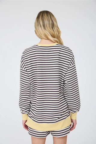Fireside Stripe Boxy Top - Sugar Co.
