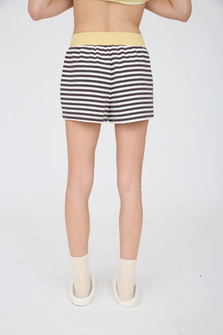 Fireside Stripe Knit Shorts - Sugar Co.