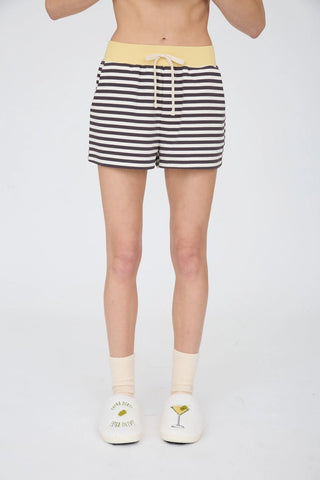 Fireside Stripe Knit Shorts - Sugar Co.