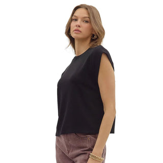 First Crush Top Black - Sugar Co.