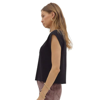 First Crush Top Black - Sugar Co.